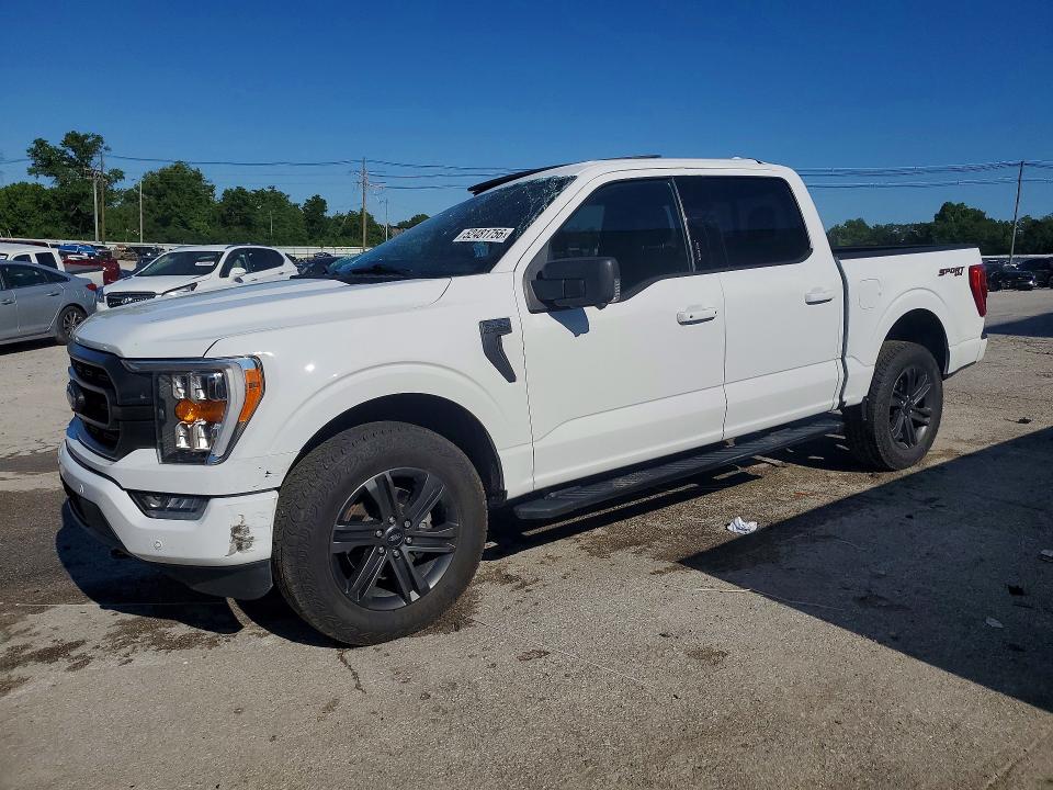 52481756 :رقم المزاد ، 1FTEW1EP1MFC25448 vin ، 2021 Ford F150 مزاد بيع