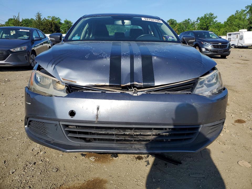 53752746 :رقم المزاد ، 3VWDP7AJ4CM312575 vin ، 2012 Volkswagen Jetta مزاد بيع