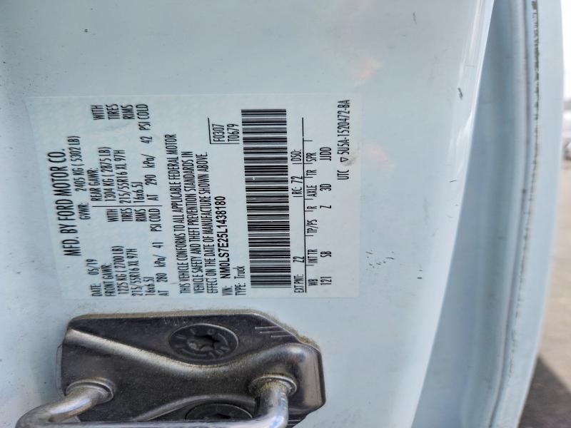 55494826 :رقم المزاد ، NM0LS7E25L1438180 vin ، 2020 Ford Transit Connect مزاد بيع