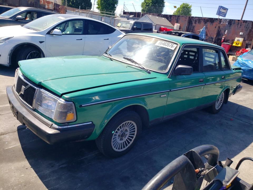 1990 Volvo 240 მანქანა იყიდება აუქციონზე, vin: YV1AA8847L1392538, აუქციონის ნომერი: 55403576