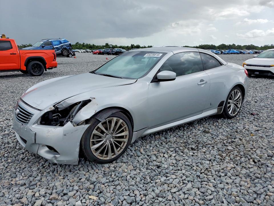 2013 Infiniti G37 Convertible მანქანა იყიდება აუქციონზე, vin: JN1CV6FE5DM772645, აუქციონის ნომერი: 55039816