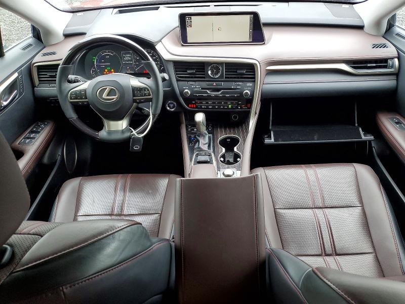 52857536 :رقم المزاد ، 2T2BGMCA0HC020052 vin ، 2017 Lexus Rx 450h مزاد بيع