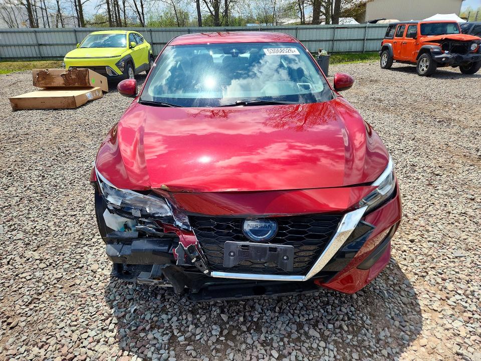 53068526 :رقم المزاد ، 3N1AB8CVXNY263780 vin ، 2022 Nissan Sentra مزاد بيع