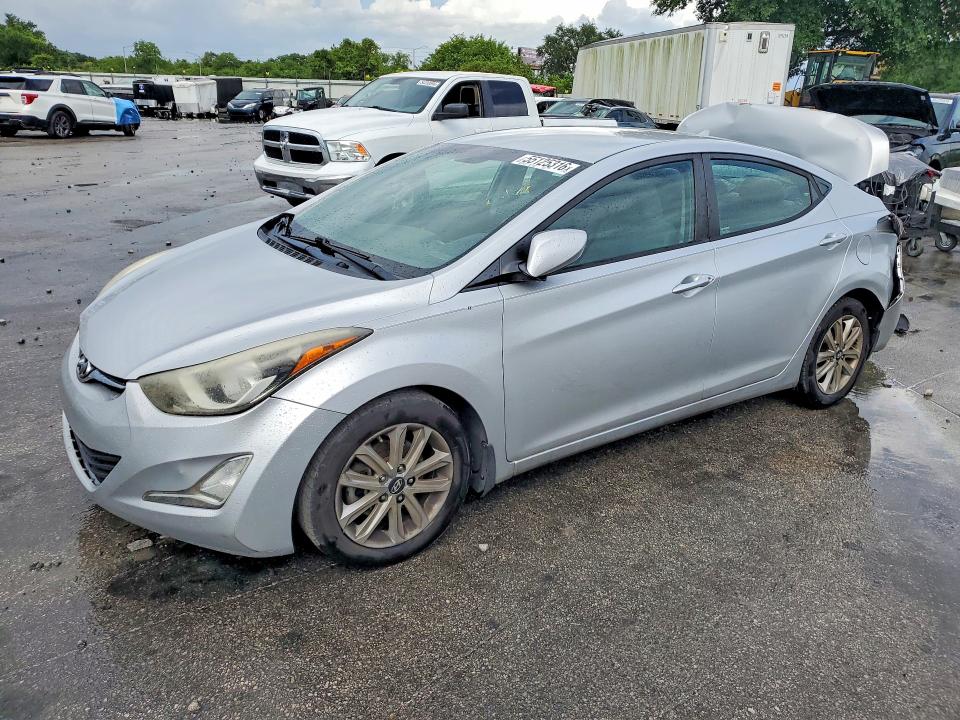 55125316 :رقم المزاد ، KMHDH4AE7EU165115 vin ، 2014 Hyundai Elantra مزاد بيع