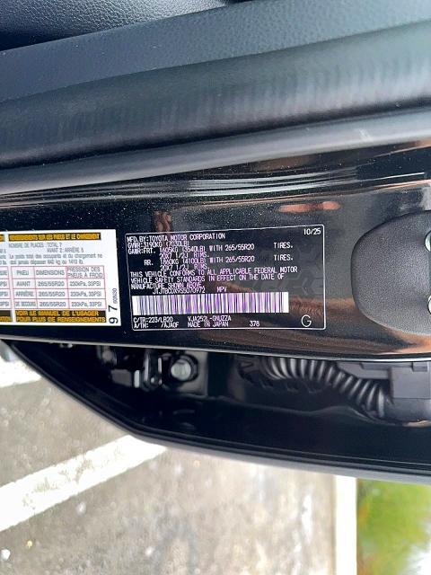2025 Lexus Gx 550 მანქანა იყიდება აუქციონზე, vin: JTJTBCDX9S5070972, აუქციონის ნომერი: 55004076