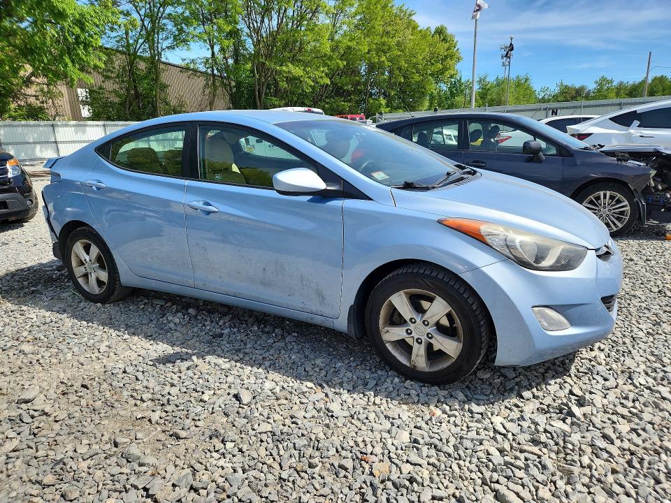 2012 Hyundai Elantra მანქანა იყიდება აუქციონზე, vin: KMHDH4AE3CU413549, აუქციონის ნომერი: 53863396