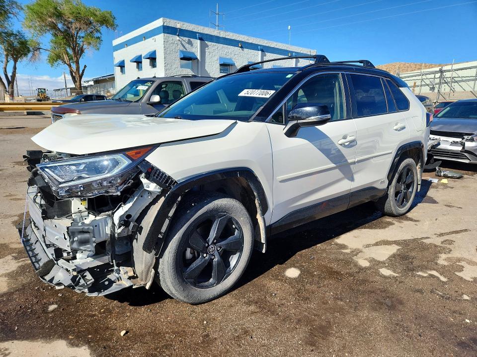 52077006 :رقم المزاد ، JTME6RFV9MJ007816 vin ، 2021 Toyota Rav4 مزاد بيع