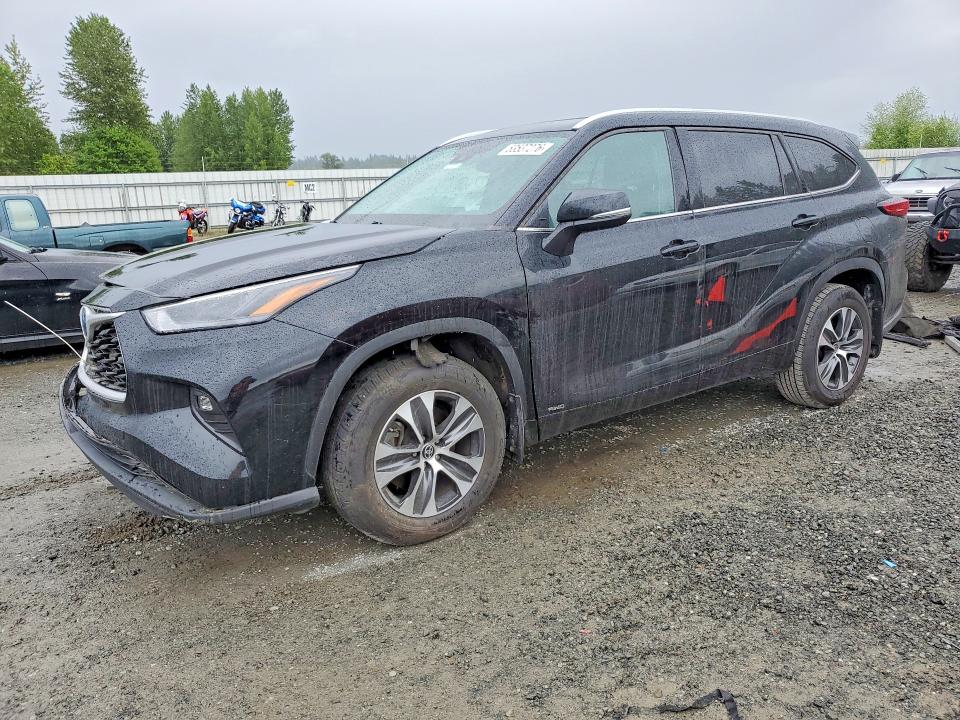 Aukcja sprzedaży 2022 Toyota Highlander Hybrid, vin: 5TDGBRCH6NS562312, numer aukcji: 53537276