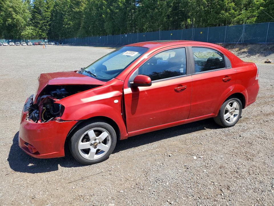 2007 Chevrolet Aveo მანქანა იყიდება აუქციონზე, vin: KL1TG56667B136477, აუქციონის ნომერი: 55230656