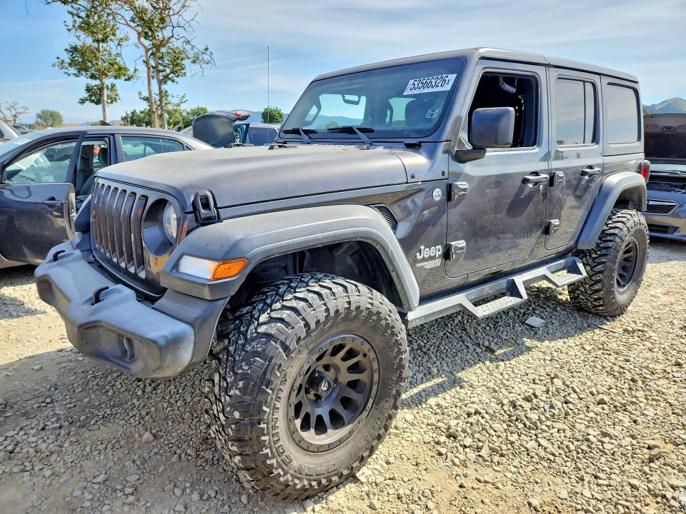 Aukcja sprzedaży 2018 Jeep Wrangler Unlimited, vin: 1C4HJXDN7JW189176, numer aukcji: 53566326