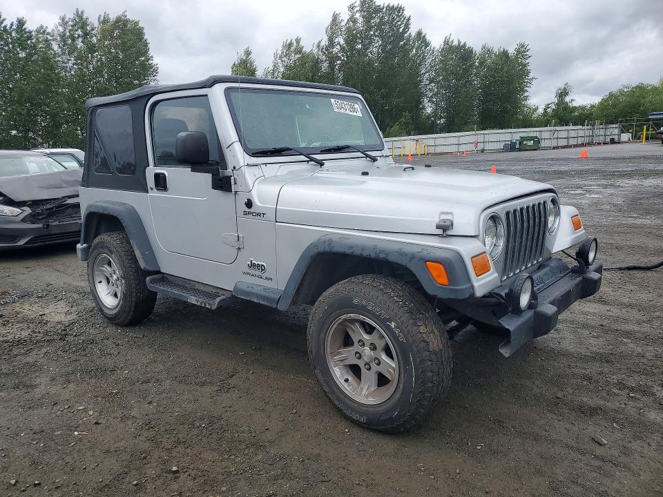 53431286 :رقم المزاد ، 1J4FA49S04P794959 vin ، 2004 Jeep Wrangler / Tj مزاد بيع