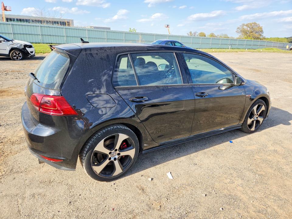 2017 Volkswagen Gti მანქანა იყიდება აუქციონზე, vin: 3VW547AU7HM033569, აუქციონის ნომერი: 52807846