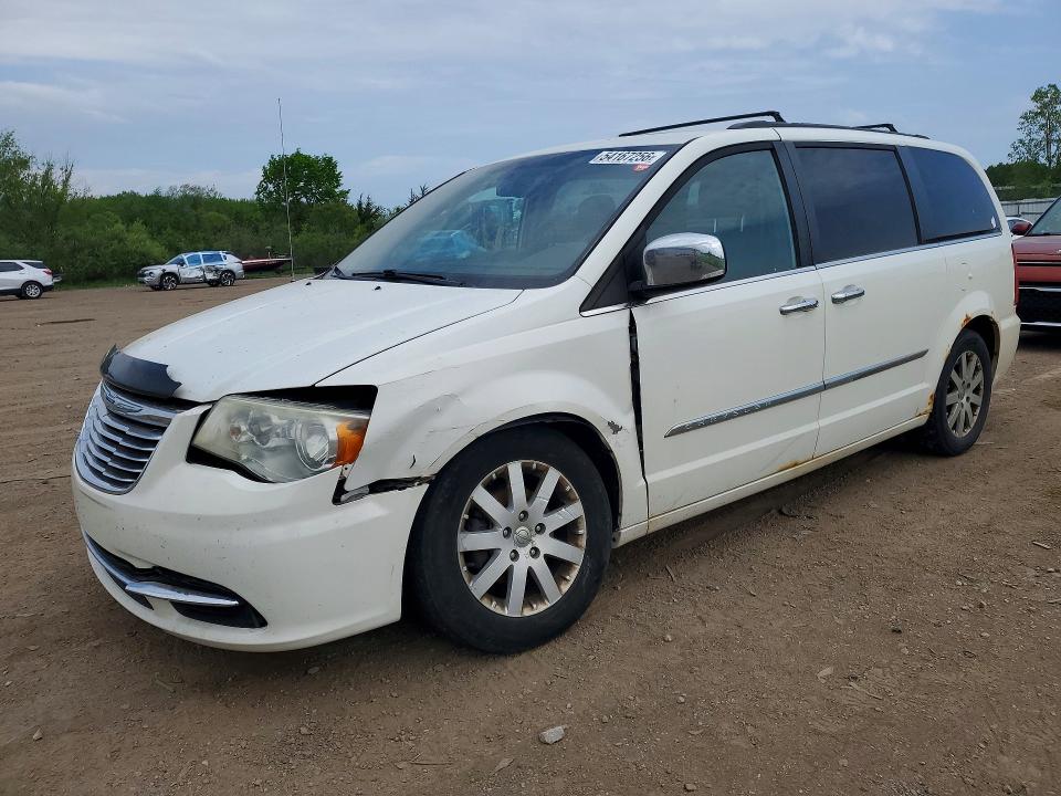 2011 Chrysler Town & Country მანქანა იყიდება აუქციონზე, vin: 2A4RR8DG9BR759882, აუქციონის ნომერი: 54167256