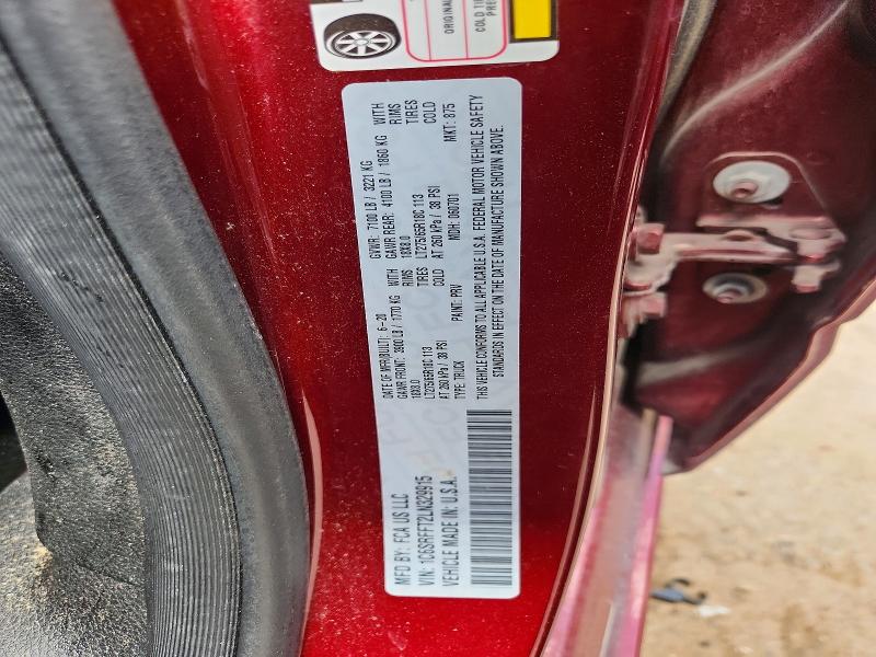 Продаж на аукціоні авто 2020 Ram 1500, vin: 1C6SRFFT2LN329915, номер лоту: 54513726