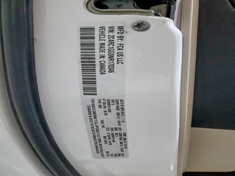 Aukcja sprzedaży 2022 Chrysler Pacifica, vin: 2C4RC1GG0NR170346, numer aukcji: 53132666