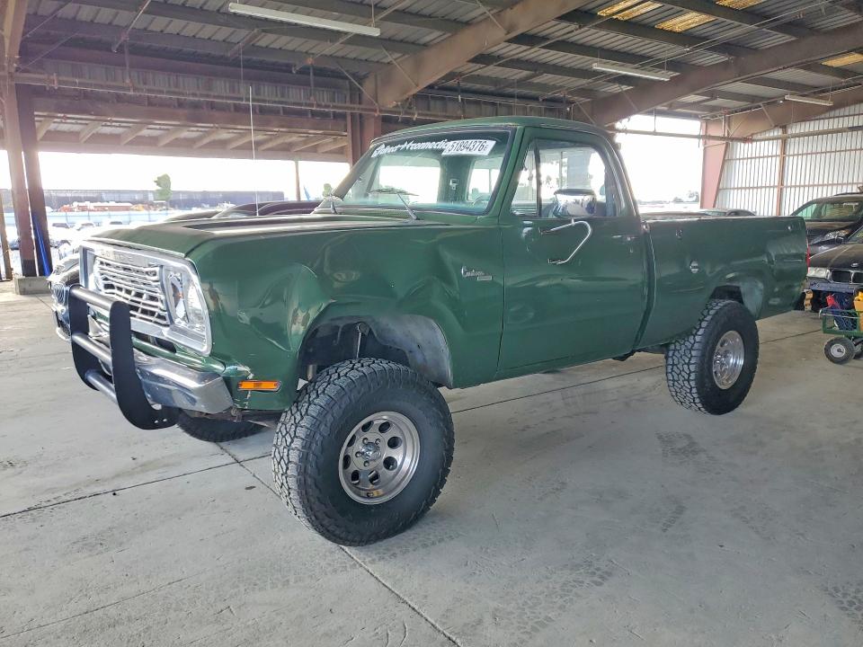 1977 Dodge D100 მანქანა იყიდება აუქციონზე, vin: W14BF7S122261, აუქციონის ნომერი: 51894376