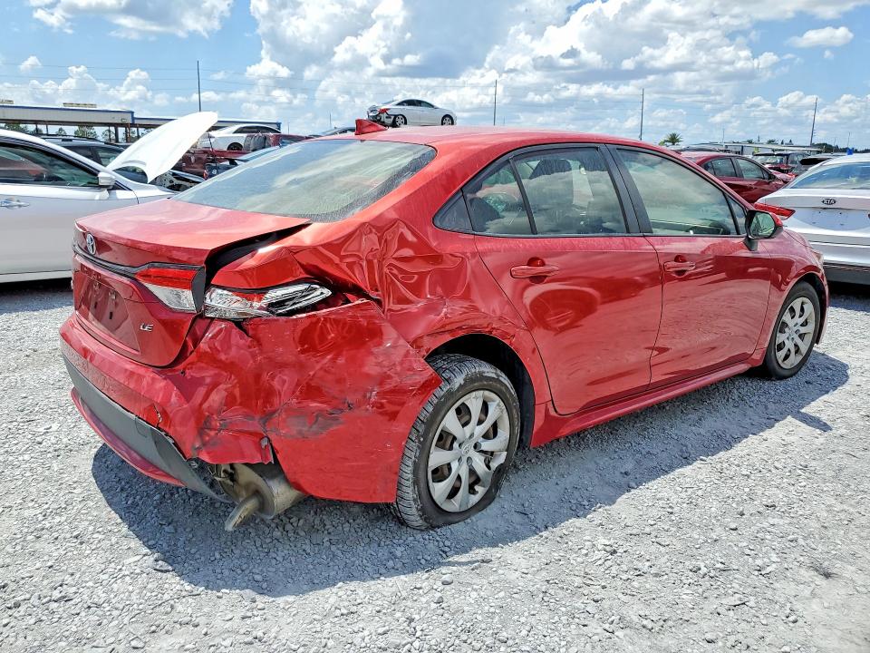 2020 Toyota Corolla მანქანა იყიდება აუქციონზე, vin: JTDEPRAEXLJ033389, აუქციონის ნომერი: 53985396
