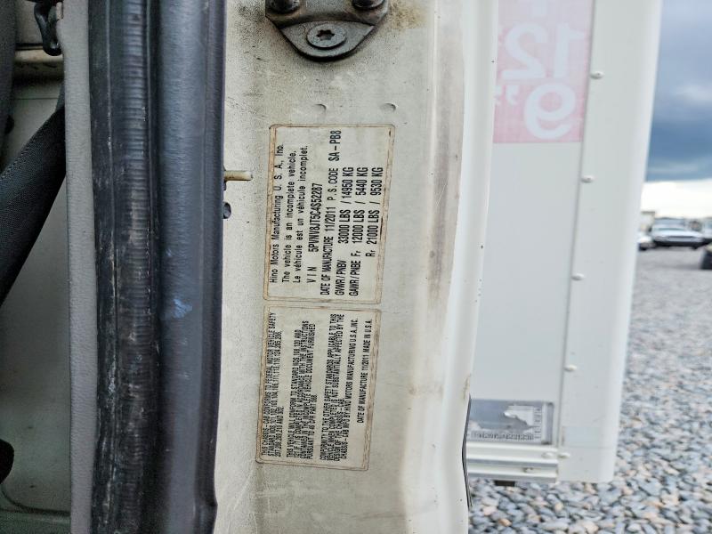 2012 Hino Hino 338 მანქანა იყიდება აუქციონზე, vin: 5PVNV8JT5C4S52287, აუქციონის ნომერი: 54166576