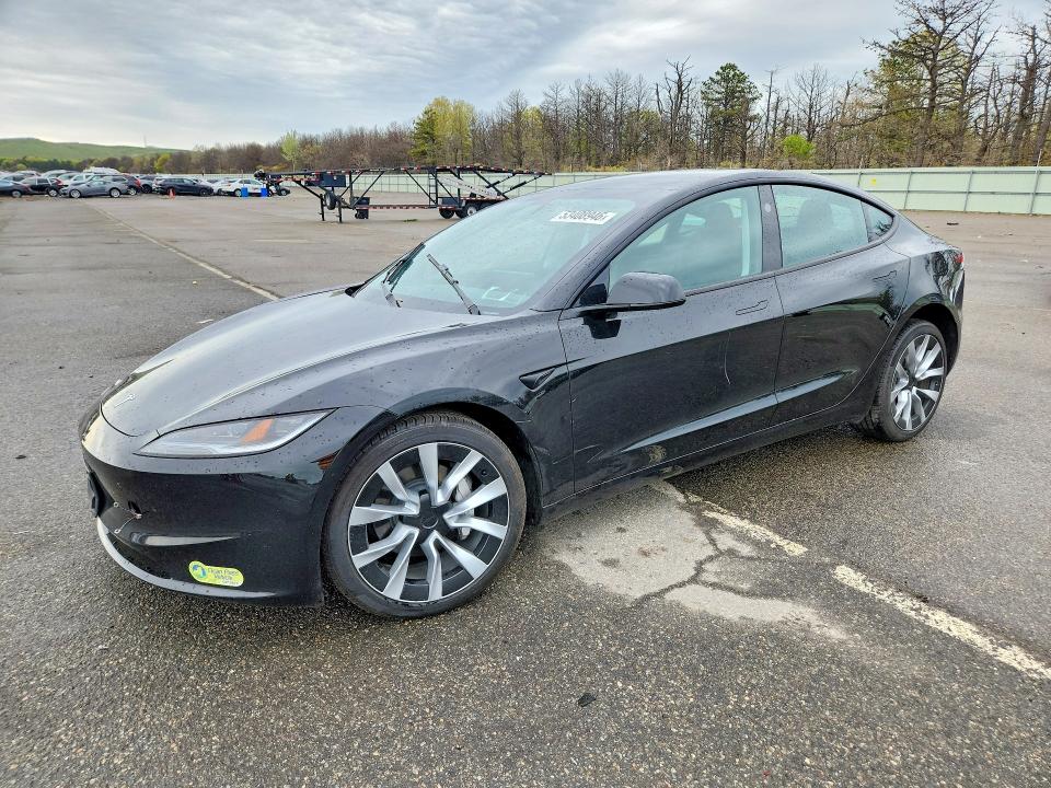 Продаж на аукціоні авто 2024 Tesla Model 3, vin: 5YJ3E1EA1RF730343, номер лоту: 53408946