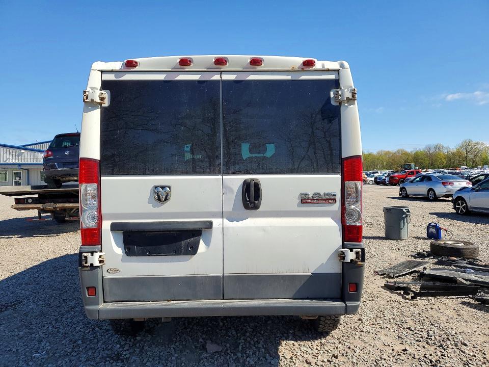 53034886 :رقم المزاد ، 3C6TRVAG2HE511909 vin ، 2017 Ram Promaster 1500 مزاد بيع
