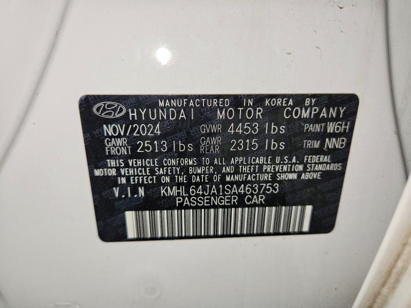 Продажа на аукционе авто 2025 Hyundai Sonata, vin: KMHL64JA1SA463753, номер лота: 53775746