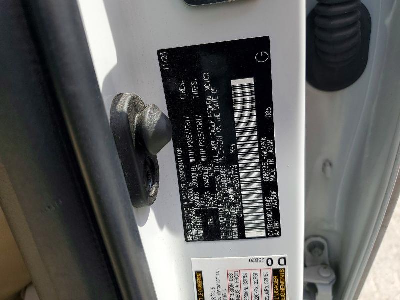 53964746 :رقم المزاد ، JTENU5JR1R6231774 vin ، 2024 Toyota 4runner مزاد بيع