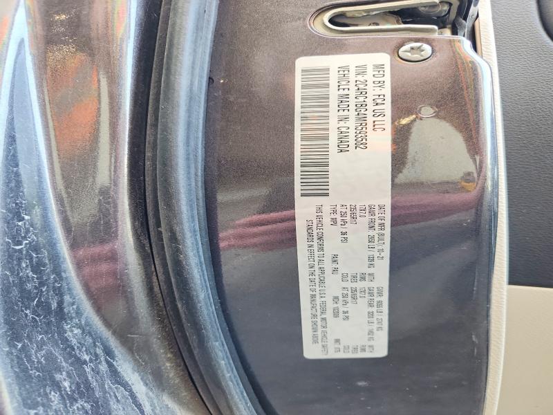 Aukcja sprzedaży 2021 Chrysler Pacifica, vin: 2C4RC1BG4MR593582, numer aukcji: 53703476