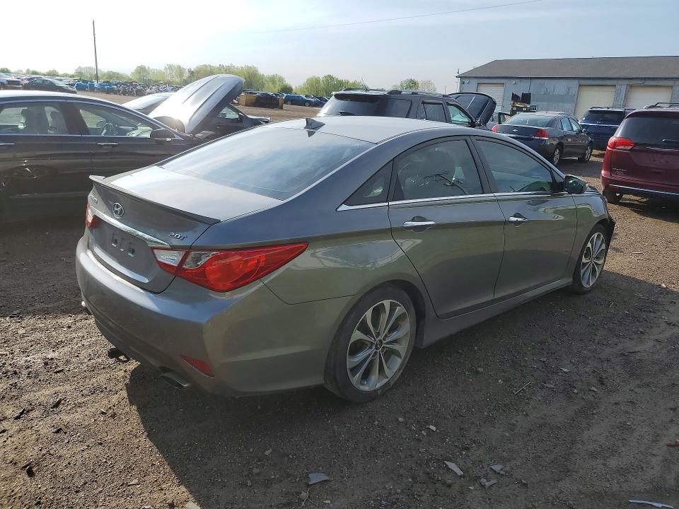 53925136 :رقم المزاد ، 5NPEC4AB6EH876229 vin ، 2014 Hyundai Sonata مزاد بيع