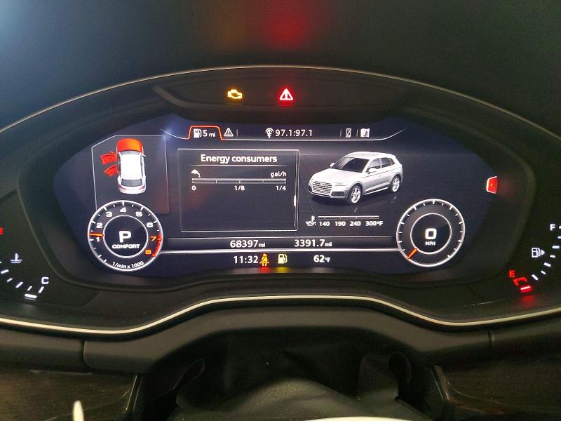 54532686 :رقم المزاد ، WA1BNAFY0J2232921 vin ، 2018 Audi Q5 مزاد بيع