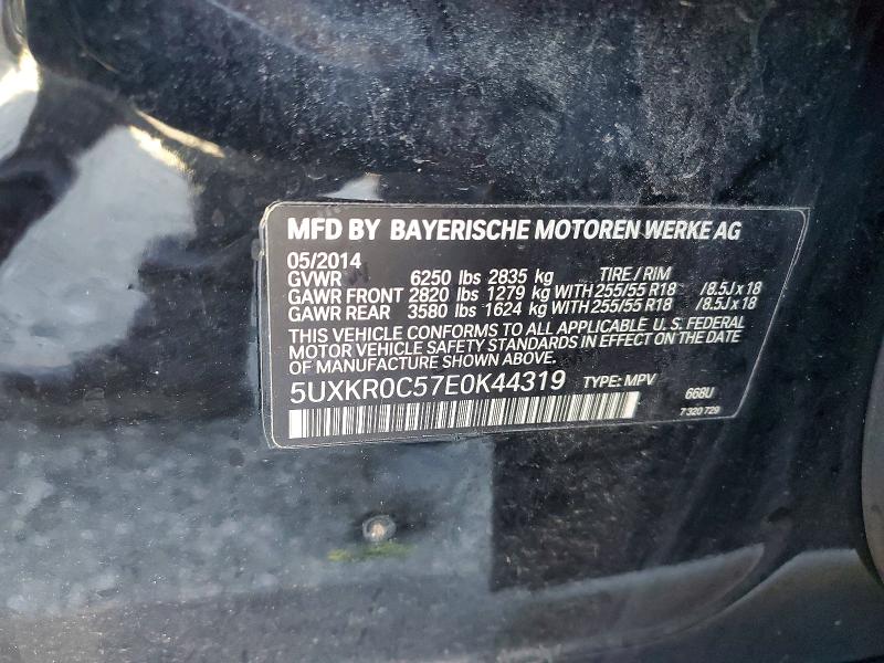 Продажа на аукционе авто 2014 Bmw X5, vin: 5UXKR0C57E0K44319, номер лота: 54662736