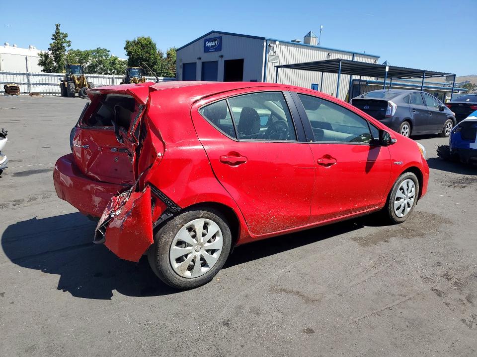53245446 :رقم المزاد ، JTDKDTB30C1515441 vin ، 2012 Toyota Prius C مزاد بيع