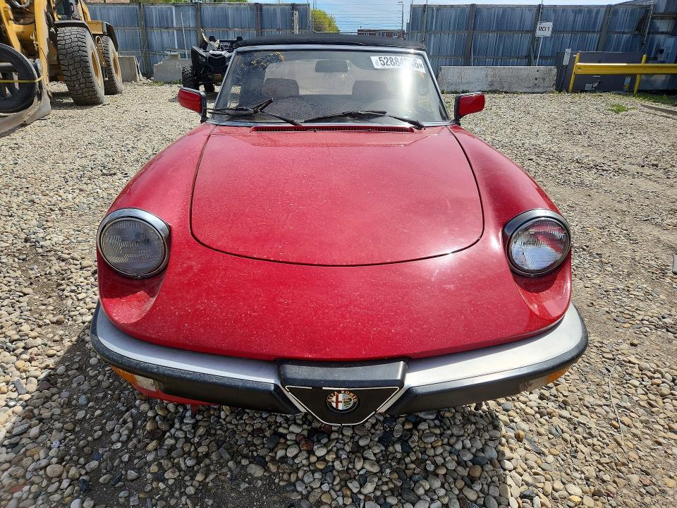 Продажа на аукционе авто 1988 Alfa Romeo Spider, vin: ZARBA5586J1058147, номер лота: 52884946