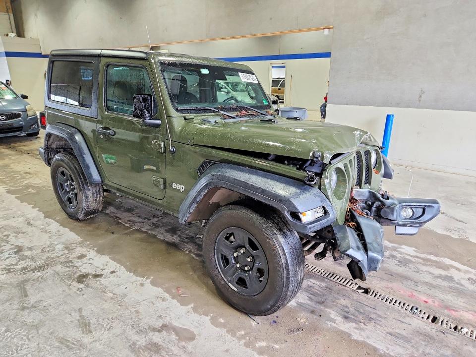 54602926 :رقم المزاد ، 1C4HJXAG4MW539650 vin ، 2021 Jeep Wrangler مزاد بيع