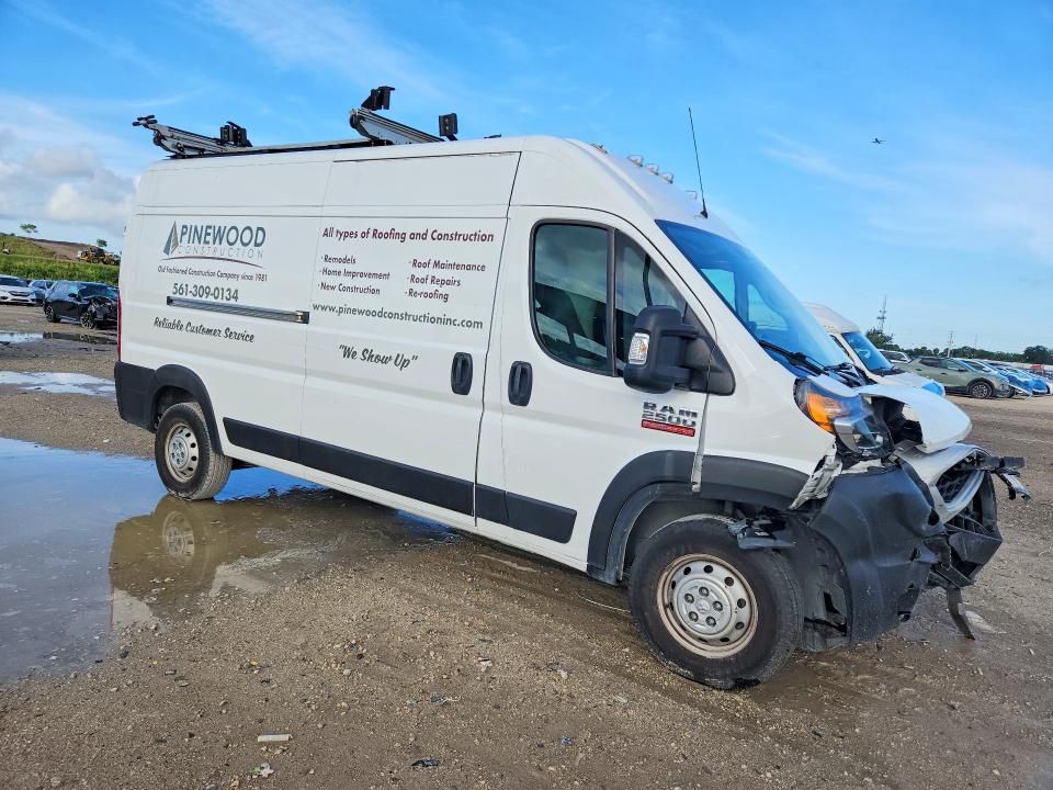 Продаж на аукціоні авто 2021 Ram Promaster 2500, vin: 3C6LRVDG6ME555899, номер лоту: 54097186