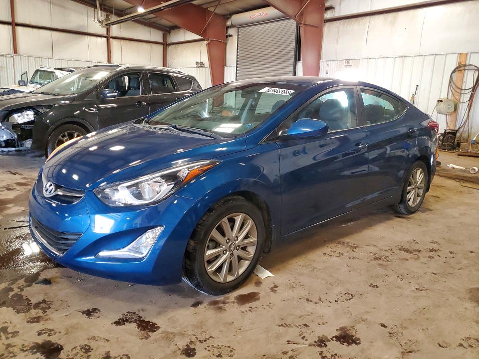 52946396 :رقم المزاد ، KMHDH4AE4GU531258 vin ، 2016 Hyundai Elantra مزاد بيع