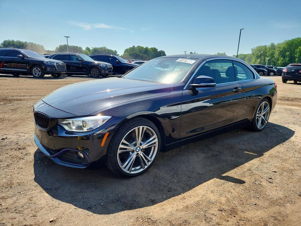 53078376 :رقم المزاد ، WBA4U7C52H5H19075 vin ، 2017 Bmw 430i مزاد بيع
