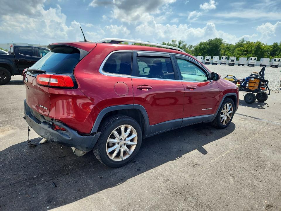 2017 Jeep Cherokee მანქანა იყიდება აუქციონზე, vin: 1C4PJLDB4HW526147, აუქციონის ნომერი: 55254916
