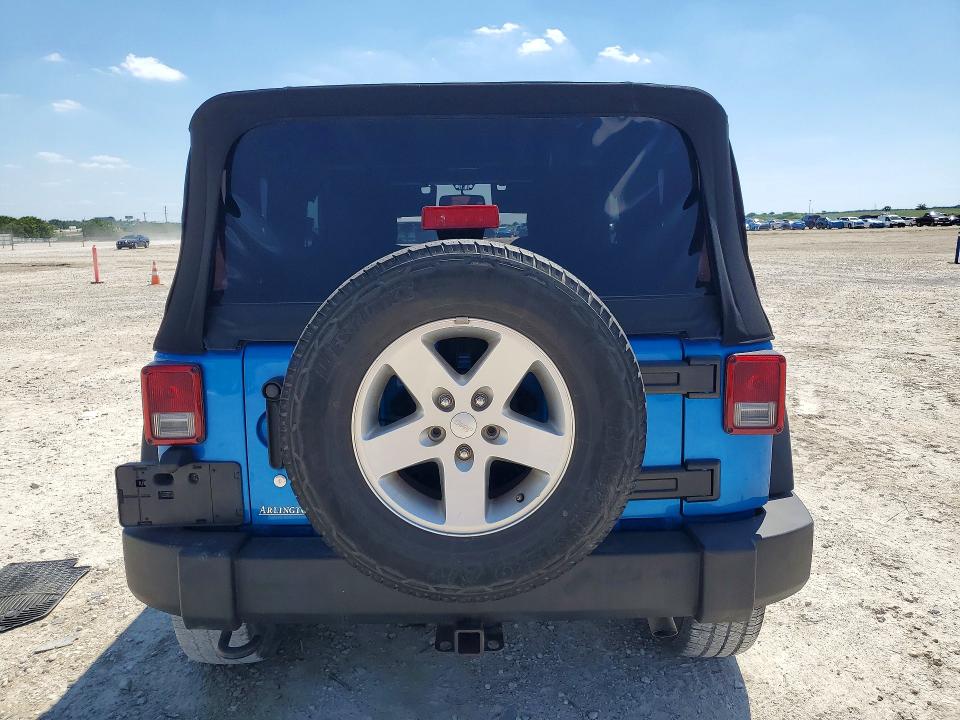 Aukcja sprzedaży 2016 Jeep Wrangler, vin: 1C4AJWAG6GL289295, numer aukcji: 53652016