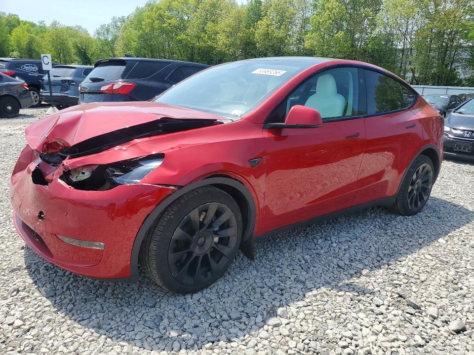 2023 Tesla Model Y მანქანა იყიდება აუქციონზე, vin: 7SAYGDEE0PA173426, აუქციონის ნომერი: 53969266