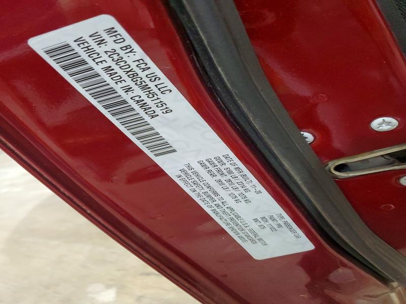 Aukcja sprzedaży 2021 Dodge Charger, vin: 2C3CDXBG5MH511519, numer aukcji: 53342296