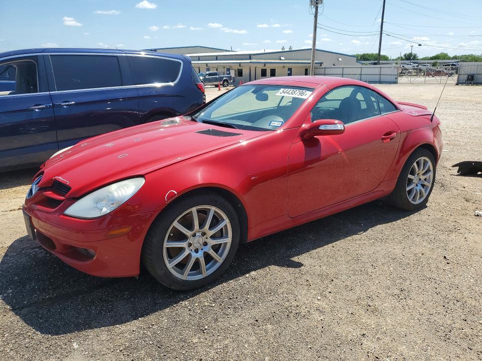 2007 Mercedes-benz Slk მანქანა იყიდება აუქციონზე, vin: WDBWK56F77F137701, აუქციონის ნომერი: 54438796