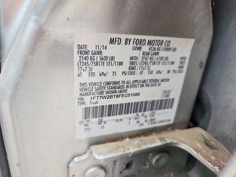 Продаж на аукціоні авто 2015 Ford F250, vin: 1FT7W2BT8FEC01088, номер лоту: 53735546