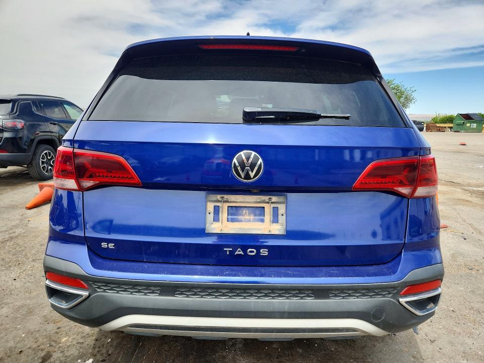 Продажа на аукционе авто 2022 Volkswagen Taos, vin: 3VVRX7B25NM029431, номер лота: 55000556