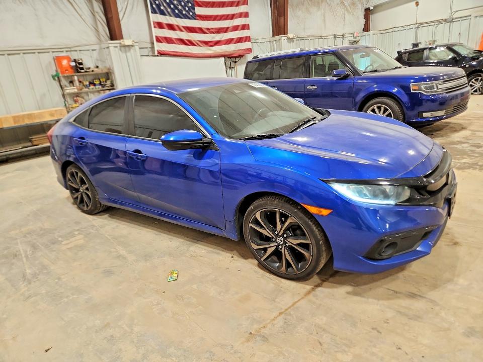Продаж на аукціоні авто 2019 Honda Civic, vin: 2HGFC2F82KH597078, номер лоту: 52452436