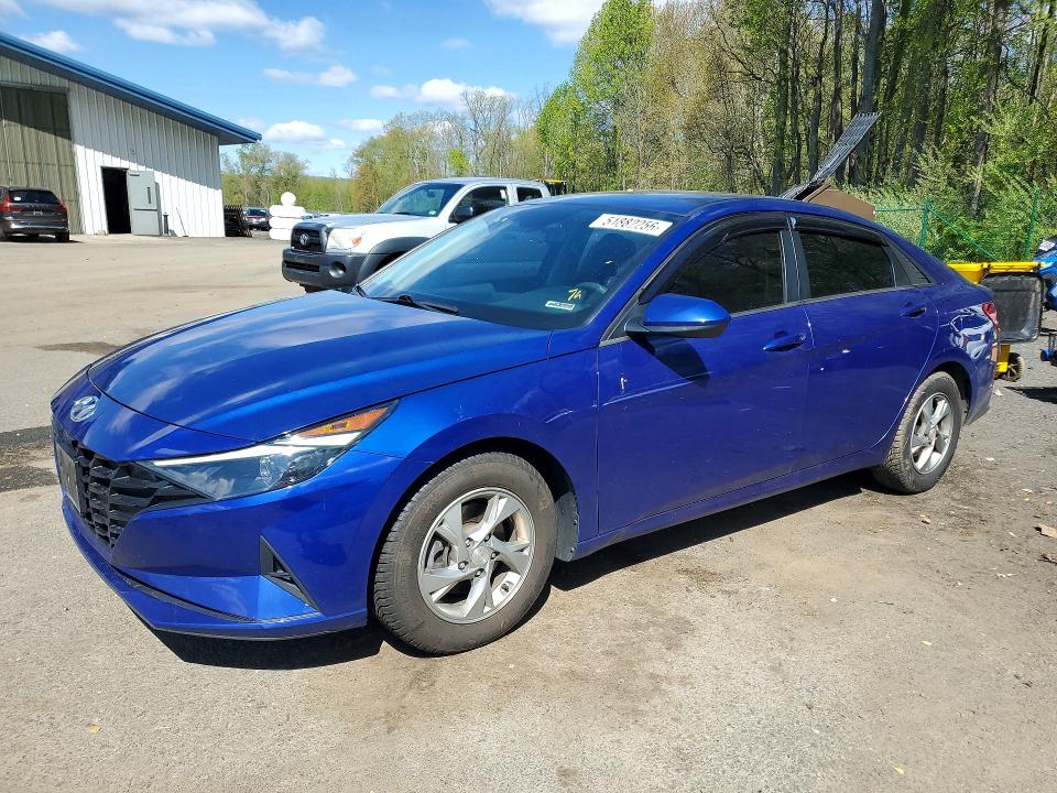 51882256 :رقم المزاد ، 5NPLL4AG6MH020589 vin ، 2021 Hyundai Elantra مزاد بيع