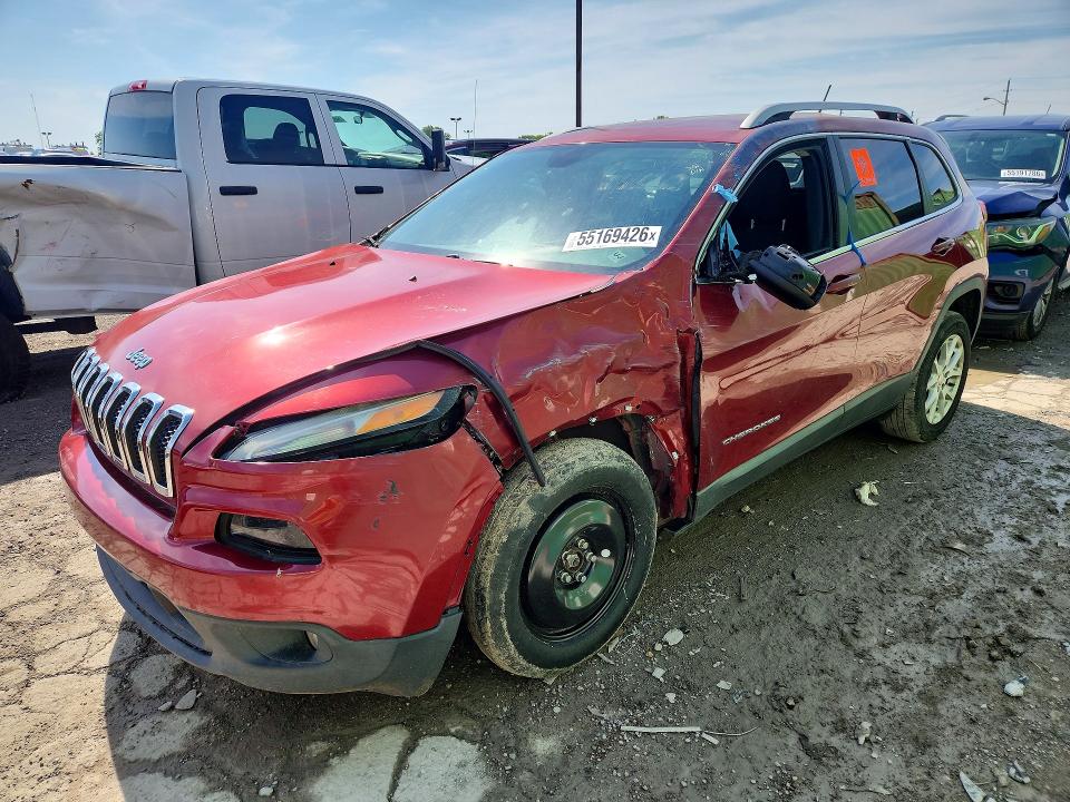 2016 Jeep Cherokee მანქანა იყიდება აუქციონზე, vin: 1C4PJLCB1GW284255, აუქციონის ნომერი: 55169426