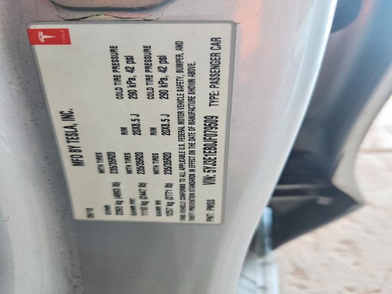 Auction sale of the 2018 Tesla Model 3, vin: 5YJ3E1EB0JF079509, lot number: 52356066