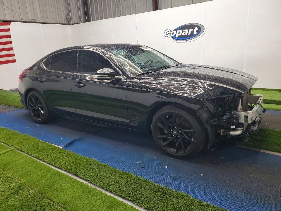 2022 Genesis G70 მანქანა იყიდება აუქციონზე, vin: KMTG34TA6NU092525, აუქციონის ნომერი: 52171616