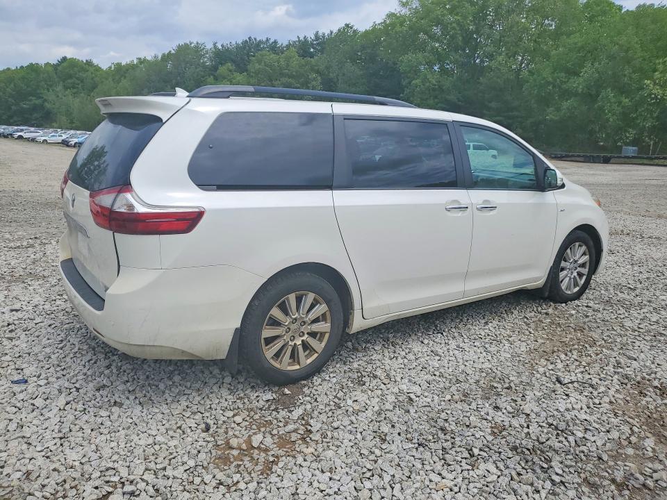 Aukcja sprzedaży 2017 Toyota Sienna, vin: 5TDDZ3DC6HS151480, numer aukcji: 54265116