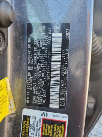 Продаж на аукціоні авто 2011 Toyota Camry, vin: 4T1BF3EK9BU208193, номер лоту: 54167126
